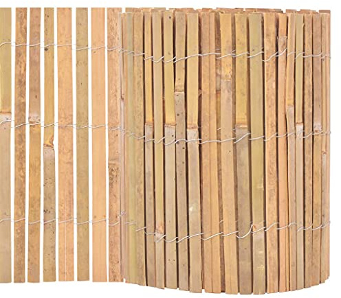 Canisse Brise Vue Bambou, Clôture de Jardin Bordure de Jardin 1000 x 30 cm