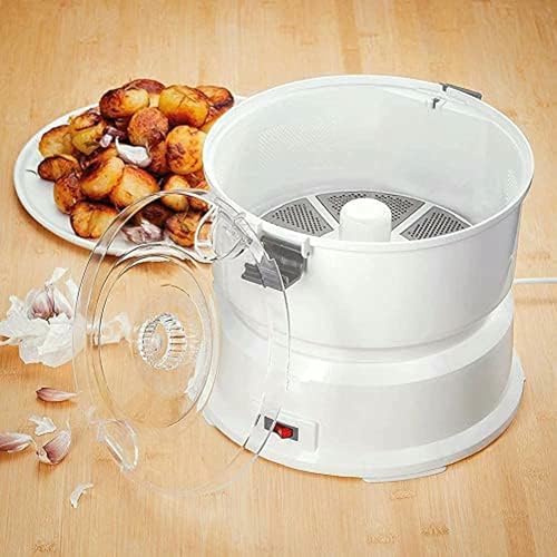 Electric Vegetable Peeler, Fully Automatic One-Touch Operation for Effortless Potato Peeling