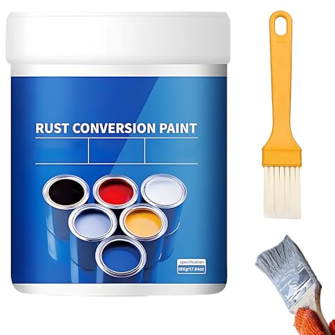 Metallschutzlack, 300g Metallschutzlack Anthrazit Matt, Grundierung Metall für Metall,Wetterfest und stoßfest für außen und innen (Grau)