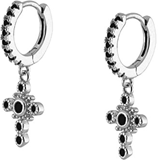 JZWCHQ Charmes Boucles d'oreilles croisées pour les femmes suspension de boucles d'oreille