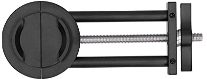 Herramienta de Tornillo de Banco para Lentes C de 27‑130 mm, Herramienta de Ajuste de Lentes, Tornillo de Banco de Aluminio de Doble Cara para reparación de Tornillos roscados o