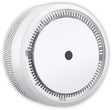 ELRO FS8010 Mini Rauchmelder-Kompakt Design-mit 10 Jahres Batterie-EN 14604, Weiß