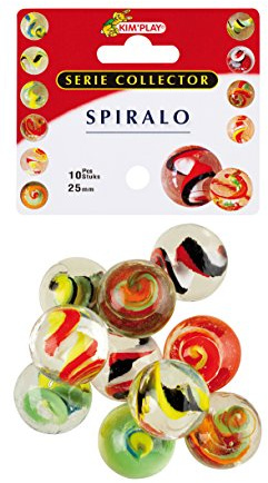 KimPlay – Lot de 10 CALOTS, Spiralo, 9061