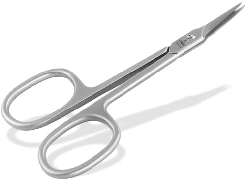 Nagelschere Hautschere Nagelhautschere extra Scharf und extra Fein 9,5 cm | Fußnagelschere aus Rostfreiem Edelstahl Maniküre Pediküre Schere für Damen und Herren