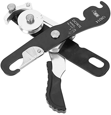 Demeras Climbbing Descender Selbstbremsender Stop Gear Stop Descender Gear Handsteuerung Double Stop Rappelling Belay