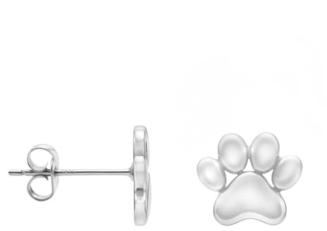 SOFIA MILANI - Damen Ohrringe 925 Silber - Pfote Ohrstecker