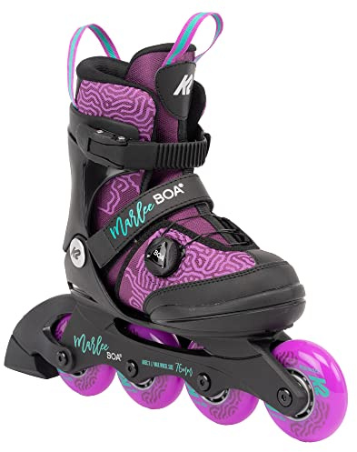 K2 I220200601400 Inline Skates, Purple - Blau, M (EU: 32-37 / UK: 13-4 / US: 1-5)