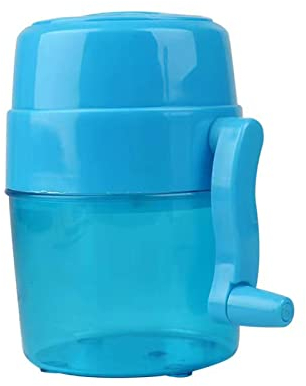 Felenny Hand-Cranked Household Ice Shaver Manual Ice Crusher Machine with Stainless Steel Blades for Snow Cones Slushies