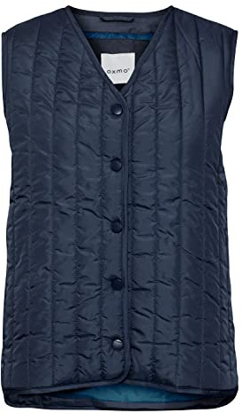 OXMO OXSadget - 21800140-ME Damväst, quiltad väst, utomhusväst, Total förmörkelse (194010), M