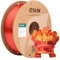 eSUN Silk Rainbow PLA Filament 1.75mm, Silky Multicolored 3D Drucker Filament PLA, Farbverlauf wechselnd 1KG Spule (2.2 LBS) für 3D Drucker, Blazing Regenbogen