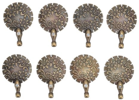 8PCS Yarn Cutter Pendants Set Metal Round Thread Yarn Cutting Tool for DIY Sewing Knitting Crafting