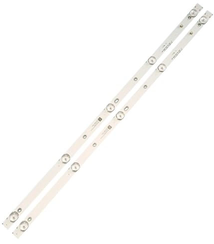 WASQUBKS 580mm LED-Hintergrundbeleuchtung Streifen 5 Lampen Kompatibel for 32'' LCD TV MS-L1598 V1 32DN 2 * 5_3030_300MA_30V 6V/LED