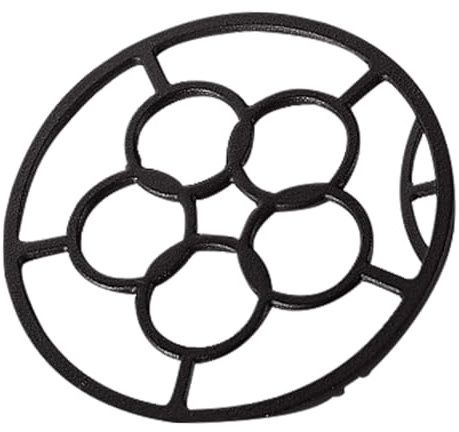 PHENOFICE Rejilla Soporte para Ollas de Estufa de Gas Antideslizante, Anillo Wok de Hierro Resistente, Accesorio para Cocina Doméstica, Uso Diario
