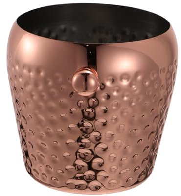 Cabilock Cubo De Hielo para Vino Europeo 1l, Cubo De Acero Inoxidable Rose Gold, Escupidera para Cata De Vinos, Adecuado para Bares y Restaurantes