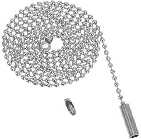 Veemoon Cadena de Ventilador Extensores de Cadena de Accesorio de Iluminación Lámparas de Pared y Lámparas de Material Resistente