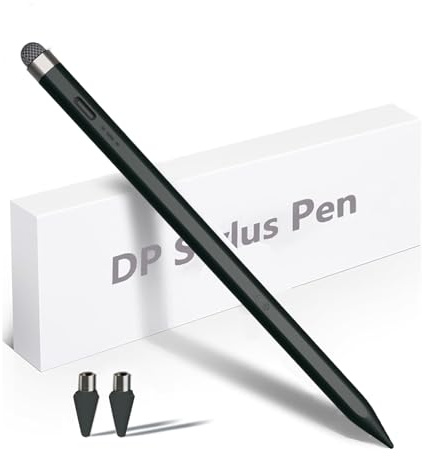 2IN1 Stylus Pen for Samsung Galaxy Tab A11/A11+/A9/A9+/A8/A8+/A7/A7 Lite All Verison Tablets,Stylus for Android&iOS All Tablets (Black)