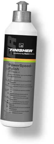 THE FINISHER PowerSpeedPolish One Step Auto Politur - Made By Koch Chemie - Feinschleifpolitur - Beseitigt Waschkratzer - Für alle Lacke - Feinschleifpaste, Auto polieren, Lackpolitur 250ml