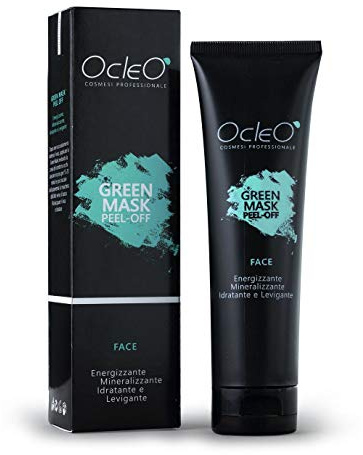 Ocleò Green Mask Maschera Verde Peel Off Energizzante Mineralizzante 150ml
