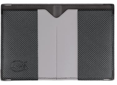 Color Pop Portefeuille extraplat Anti-RFID, Fabrication Française, PVC, Anthracite