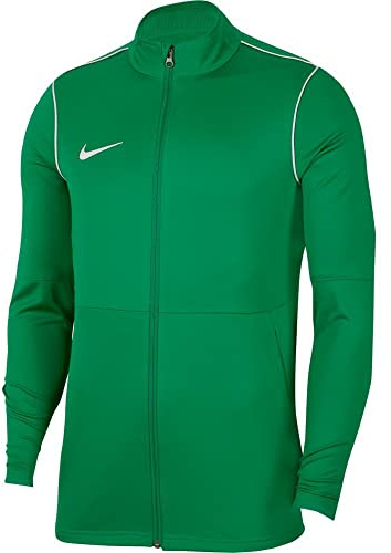 Nike Park20 Track - Giacca sportiva da uomo, Uomo, Giacca da tuta, BV6885-302, verde pino/bianco, M