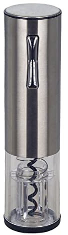 ROCKING GIFTS Sacacorchos Eléctrico Automático Carga USB Botella Vino 18 cm