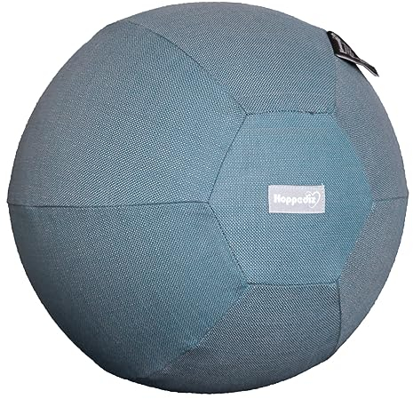 Hoppediz Luftballon-Hülle, praktischer Handtaschen Ball, Spielspaß für unterwegs und zuhause, schnell aufgepustet, Geschenkidee, 2 Luftballons inklusive, Design Ibiza