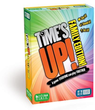R&R Games Time's Up! Family Edition, Party Games for Adults and Kids, Guessing Game, Perfect Party Game for Family Game Night