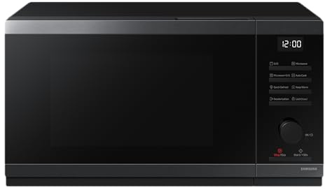 Samsung MG23DG4524AGE1 - Microondas con Grill, 23L, 800W, Color negro (Reacondicionado)