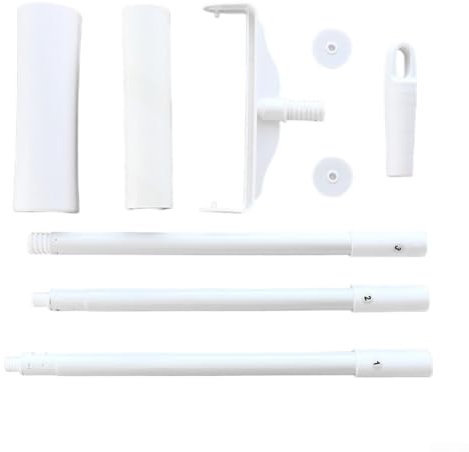 Rodillo de pelusa adhesivo recargable con mango extendido, herramienta esencial para mantener superficies limpias en tu hogar