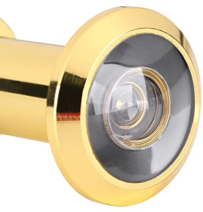 SUNGOOYUE High-Performance 200-degré à Angle de Porte à Angle de Porte, Facile à Installer, Couvertures de Protection des Données pour les de sécurité, Protéger Votre Maison contre la Pause -in (GOLD)