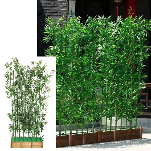 Künstliche Bambuspflanzen, 1/1,2/1,5/1,8/2 M Hoher Künstlicher Bambusbaum, Wasserdicht, For Haus, Wohnung Oder Büro(1.8m/70.9in)