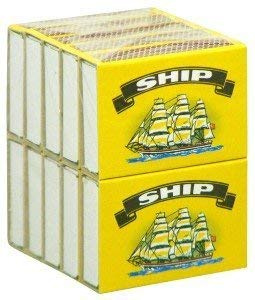 SHIP SAFETY MATCHES 20 (2 Packs of 10 Boxes) by Ksp partners