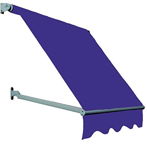 TENDAGGIMANIA Tenda da Sole per Esterno a Caduta Forzata Larghezza 400 CM - Sporgenza 80 CM- Tende a Rullo per Esterno in Tessuto Acrilico Tempotest Para' con bracci estensibili
