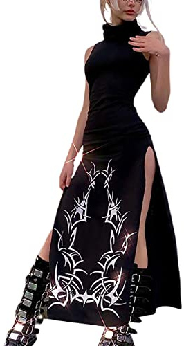 Women Cheongsam Dress Long Chinese Modern Qipao elvet Short/Long Sleeve Split Cheongsam Oriental Style Qipao Dress (#1 Orchid Black, Large)