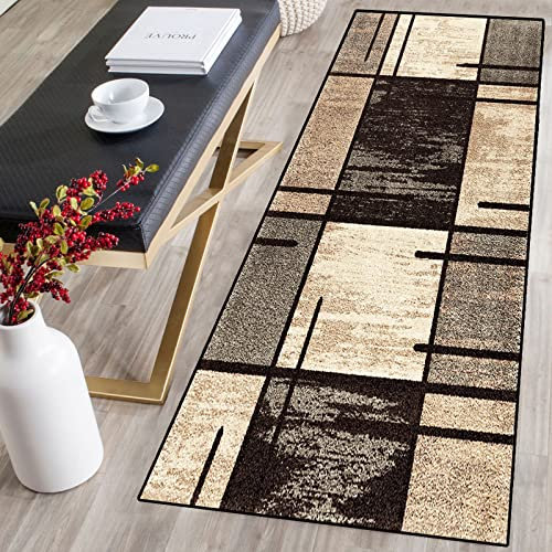 Single tree forest Teppich Läufer - Teppiche - Läufer Flur Teppich，Niederflor Bunter Modern rutschfest Waschbar，Pflegeleicht,Geruchsneutral，für Korridor,Schlafzimmer,Innen Wohnzimmer