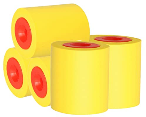KOTARBAU® 5er Set Ersatzrollen für Tapeten-Andrückroller aus Gummi 45 x 40 mm