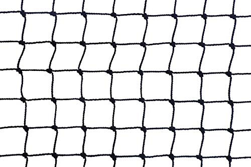 Filet Anti-moineaux - Maille de 19mm Noir 2.5m x 10m