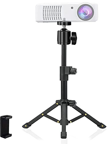 Desktop Webcam Tripod Stand, Adjustable Desk Tripod Holder for Logitech Webcam C922 C920S C925 C930e C615 C960, Webcam Stand Compatible with Webcam/Phone/Camera and Other Devices with 1/4 Thread