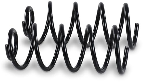 BESTPRICE 2x Suspensión trasera muelle espiral izquierdo y derecho compatible con SMART CITY-COUPE (450), FORTWO Cabrio (450), CABRIO (450), FORTWO Coupe (450)