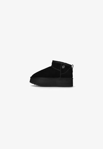 Liu Jo Botines de Piel Jane 01 negro -Altura plataforma 5cm-