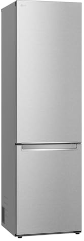 LG GBB92MBB3P, Clase A-20%, 381 L, combinación de frigorífico/congelador con pantalla interior, características frescas, DoorCooling+, compartimento de almacenamiento variable para espacio de