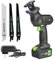 GALAX PRO 20V 4,0Ah Sierra Sable Bateria, 0-3000 RPM Sierra Sable que incluye 2 hojas para el corte de la madera y 1 hoja para el corte del metal, Ideal para Cortar Madera y Metal