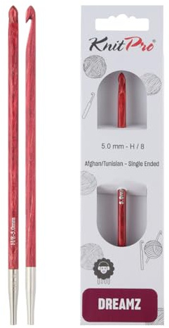 KnitPro Dreamz Afghanische/tunesische Häkelnadeln | 5 mm