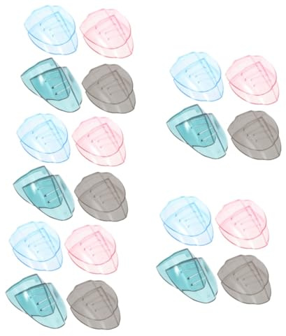 Healeved 20paare Glasseitenschutz Für Brillen Robust Kompatibel Mit Meisten Brillen Aus Tpu-material Rutschfest Komfortabel Für Brillenträger Und Schutzbrillen