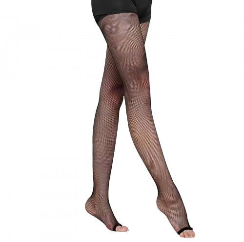 Amexo Calze a Rete Nere Donna Elastico Collant per Cosplay e Abbigliamento Quotidiano