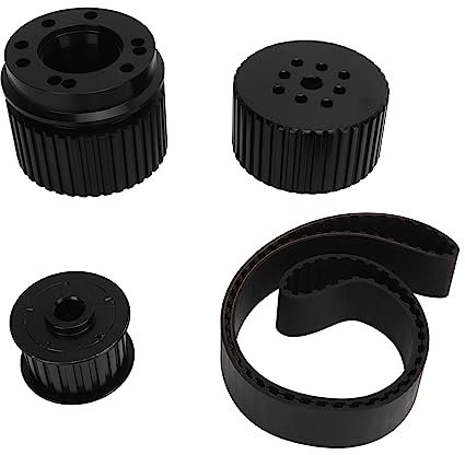 Leapiture Auto-Riemenscheiben-Set, langes Wasserpumpen-Riemenscheiben-Set, Riemenantriebs-Riemenscheiben-Set, stabil für Motor 283 305 307 Automotive
