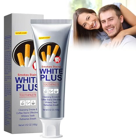 Pasta De Dientes Blanqueadora Boxiatil - Dental Pasta De Dientes Blanqueante con fórmula avanzada, Pasta De Dientes Limpieza Dental que Elimina Manchas De Tabaco, café, té y dientes amarillos#01