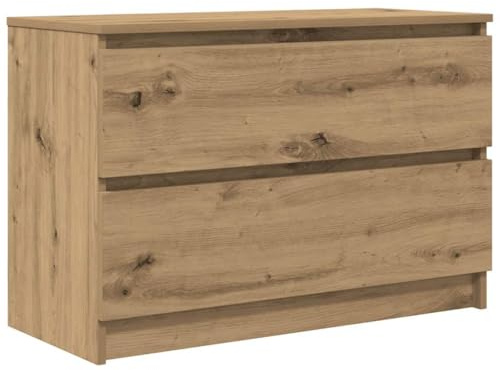 vidaXL TV-Schrank Artisan-Eiche 80x35x54 cm Holzwerkstoff