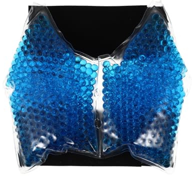 HONITANO Pack Gel Chaud Froid pour Cheville Poche Glace Réutilisable PVC Souple Compresses Chaudes Froides pour Soulagement des Douleurs et Du Gonflement Chevilles