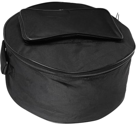 Bolsa Acolchada para Caja de 13-14 Pulgadas, Negra, Asa | Oxford Resistente al Salpicado, Bolsillo Exterior, Costuras Reforzadas, Correa Ajustable y Uso en Viajes